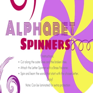 Alphabet Spinners