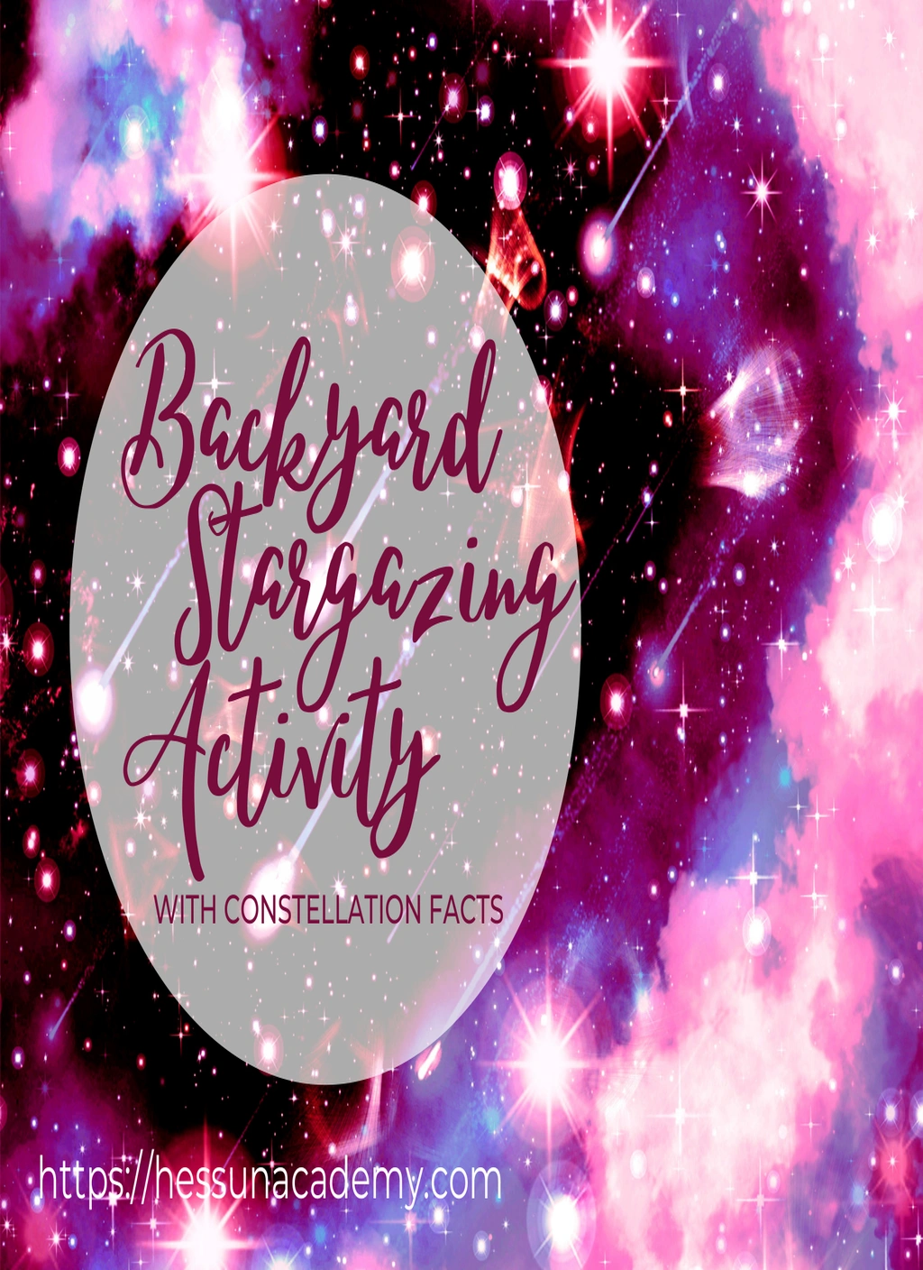 Backyard Stargazing Constellation Activity 1 Backyard Stargazing Constellation Activity