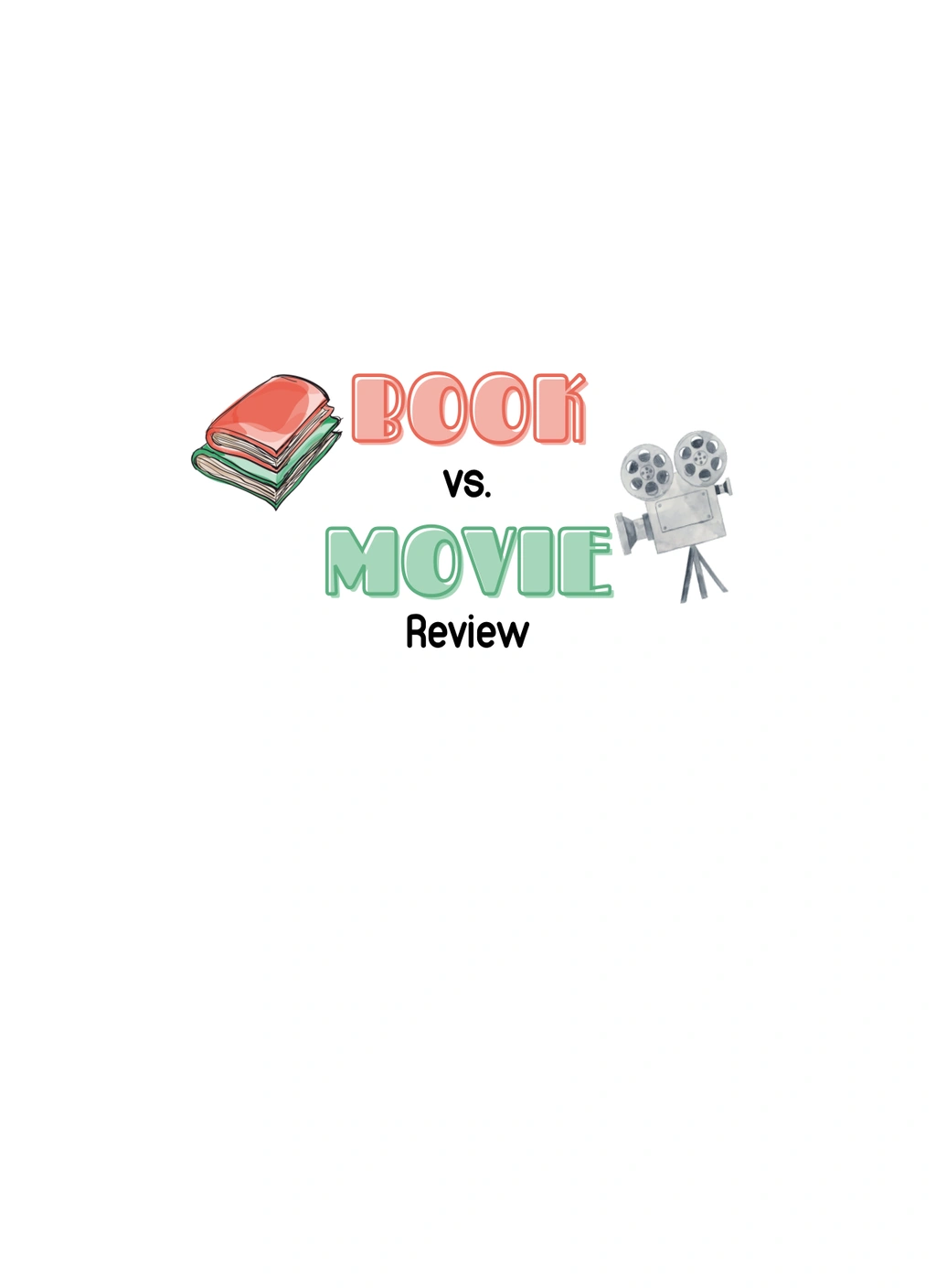 Book and Movie Review Page