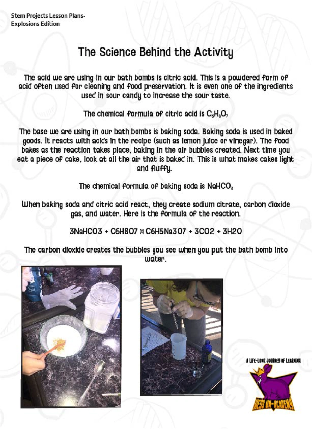 STEM Made Easy Explosions Chapter Sample Bath Bombs 4 STEM Made Easy Explosions Chapter Sample Bath Bombs - Image 4