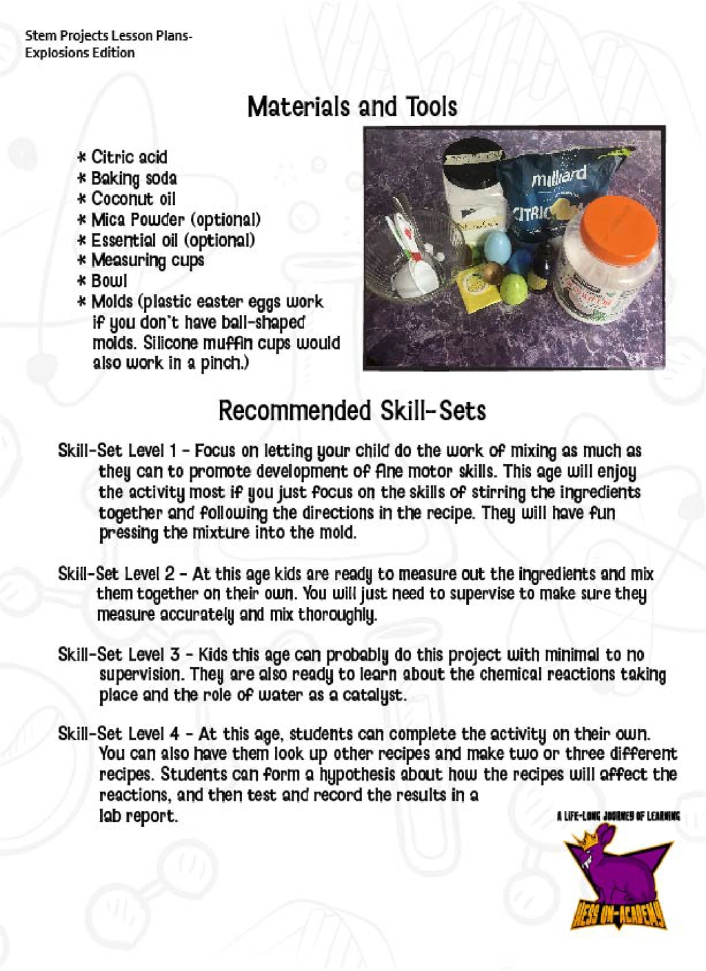 STEM Made Easy Explosions Chapter Sample Bath Bombs 2 STEM Made Easy Explosions Chapter Sample Bath Bombs - Image 2