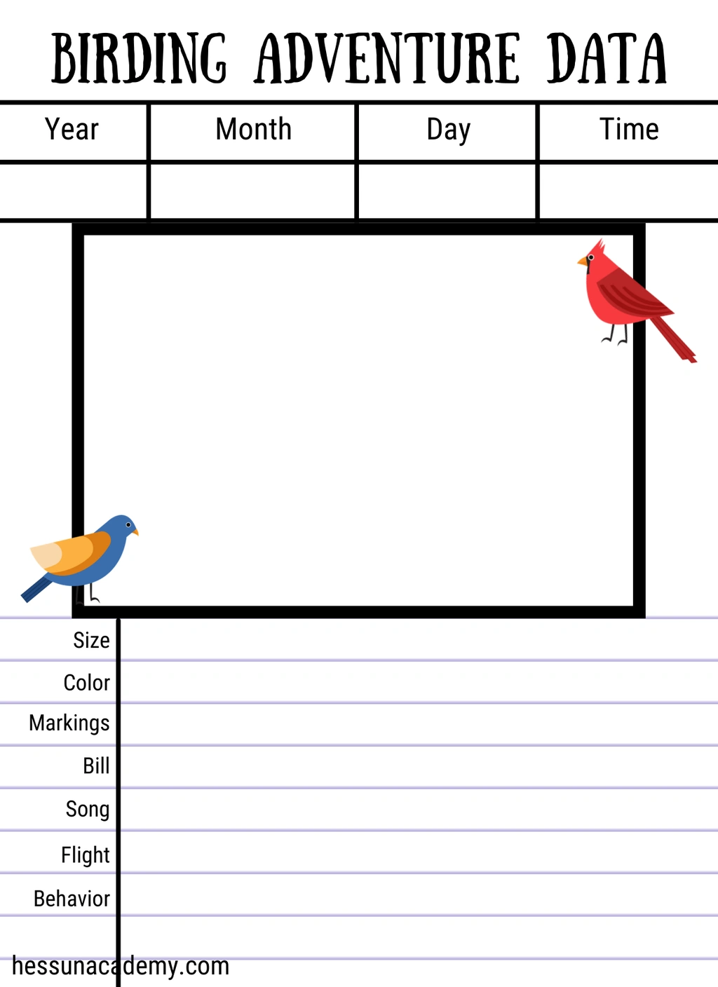 Bird Watching Journal for Kids (Science) 4 Bird Watching Journal for Kids (Science) - Image 4