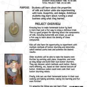 Butter Churning STEM Chapter Sample