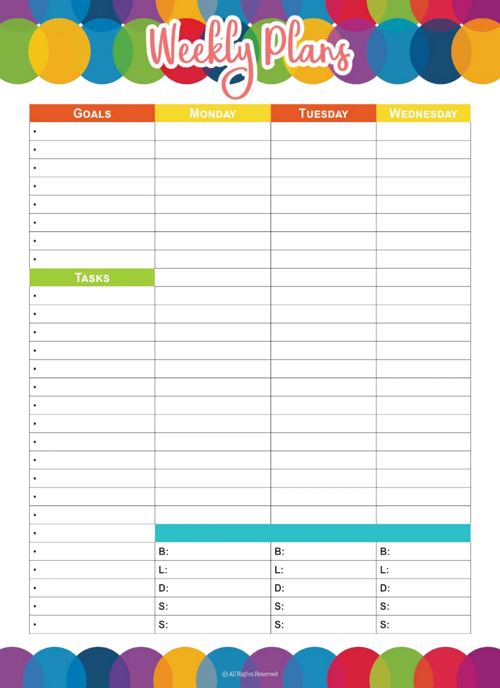 Colorful Homeschool Calendar - Image 4