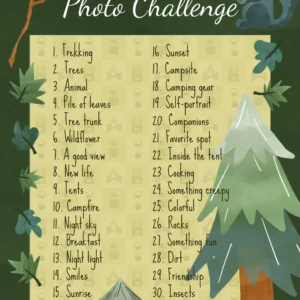 Camping Photo Challenge