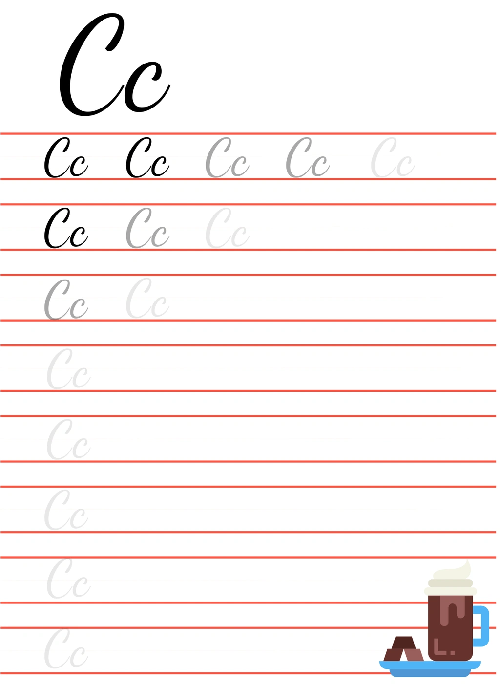 Christmas Cursive Packet 4 Christmas Cursive Packet - Image 4