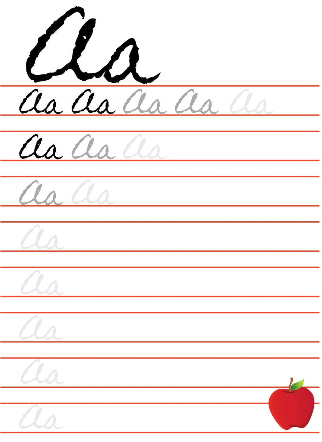 Christmas Cursive Packet 2 Christmas Cursive Packet - Image 2