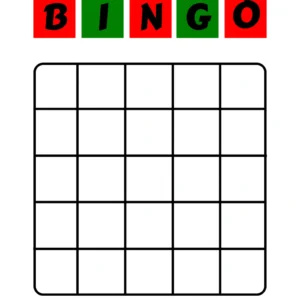 Christmas Multiplication BINGO