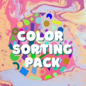 Color Sorting Pack for Preschoolers