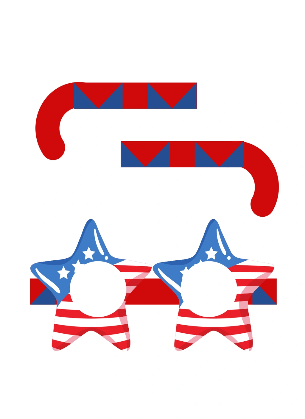 4th of July Printable Sunglasses 4 4th of July Printable Sunglasses - Image 4