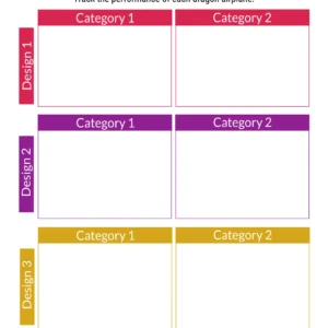 Dragon Graphing Worksheets