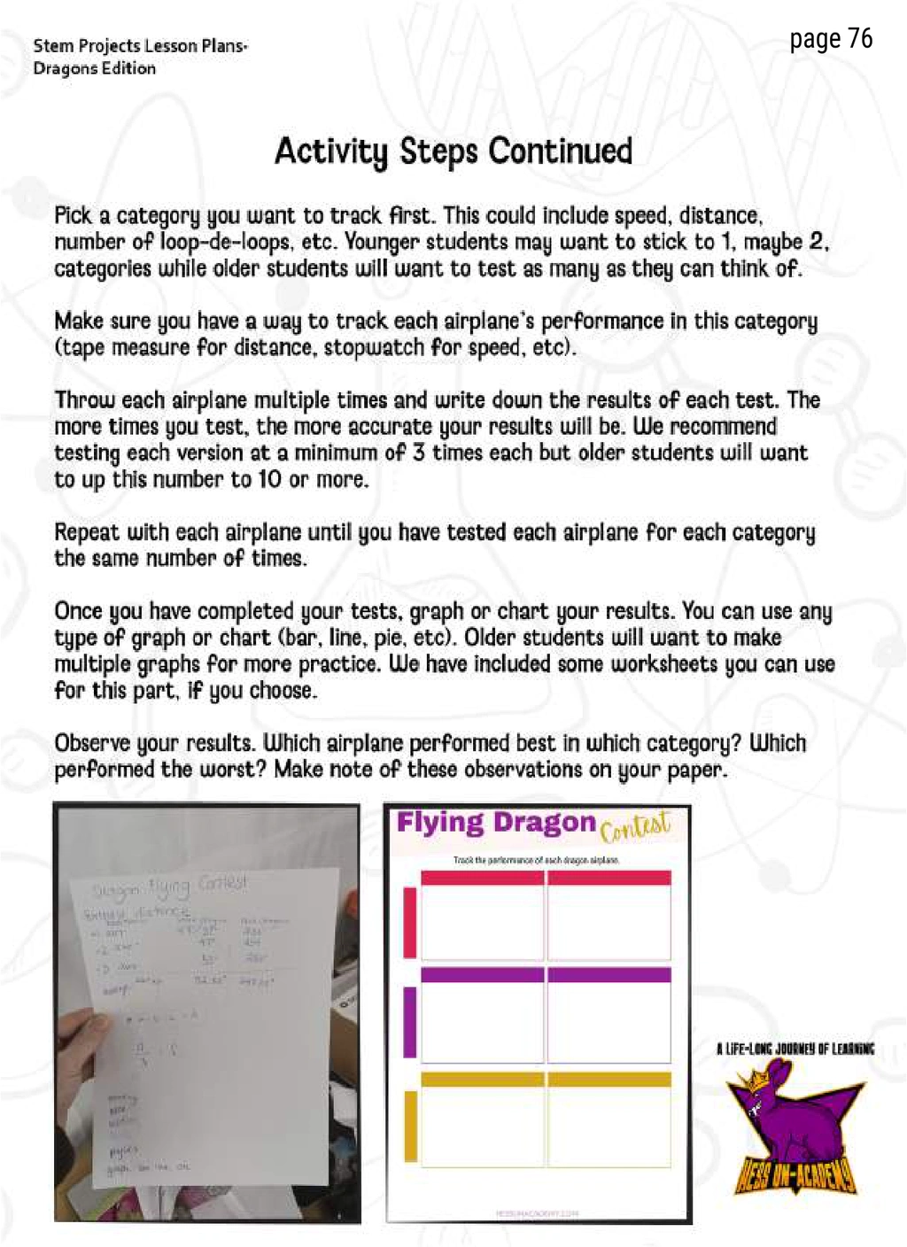 Dragon STEM Sampler Paper Airplanes Chapter - Image 4