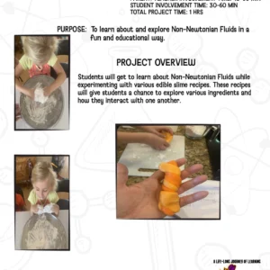 Edible Slime STEM Chapter Sample