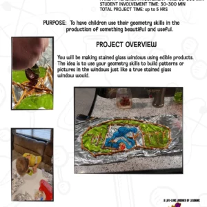 Edible Stained Glass STEM Chapter Sample