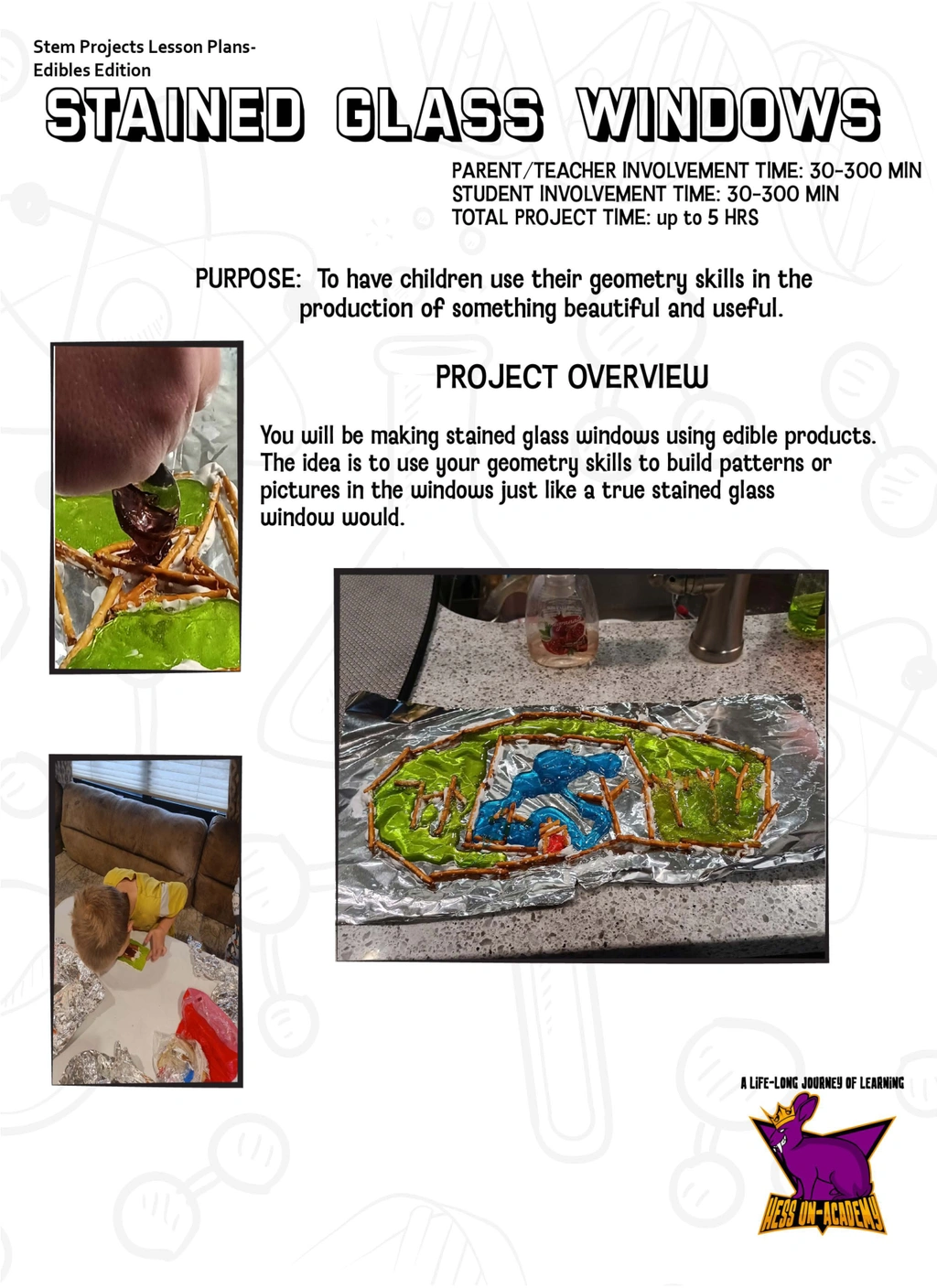 Edible Stained Glass STEM Chapter Sample 1 Edible Stained Glass STEM Chapter Sample