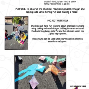 STEM Made Easy Explosions Chapter Sample Exploding Sidewalk Chalk
