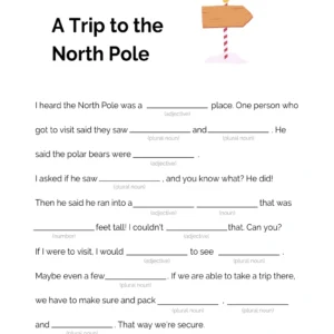 Fill in the Blank North Pole