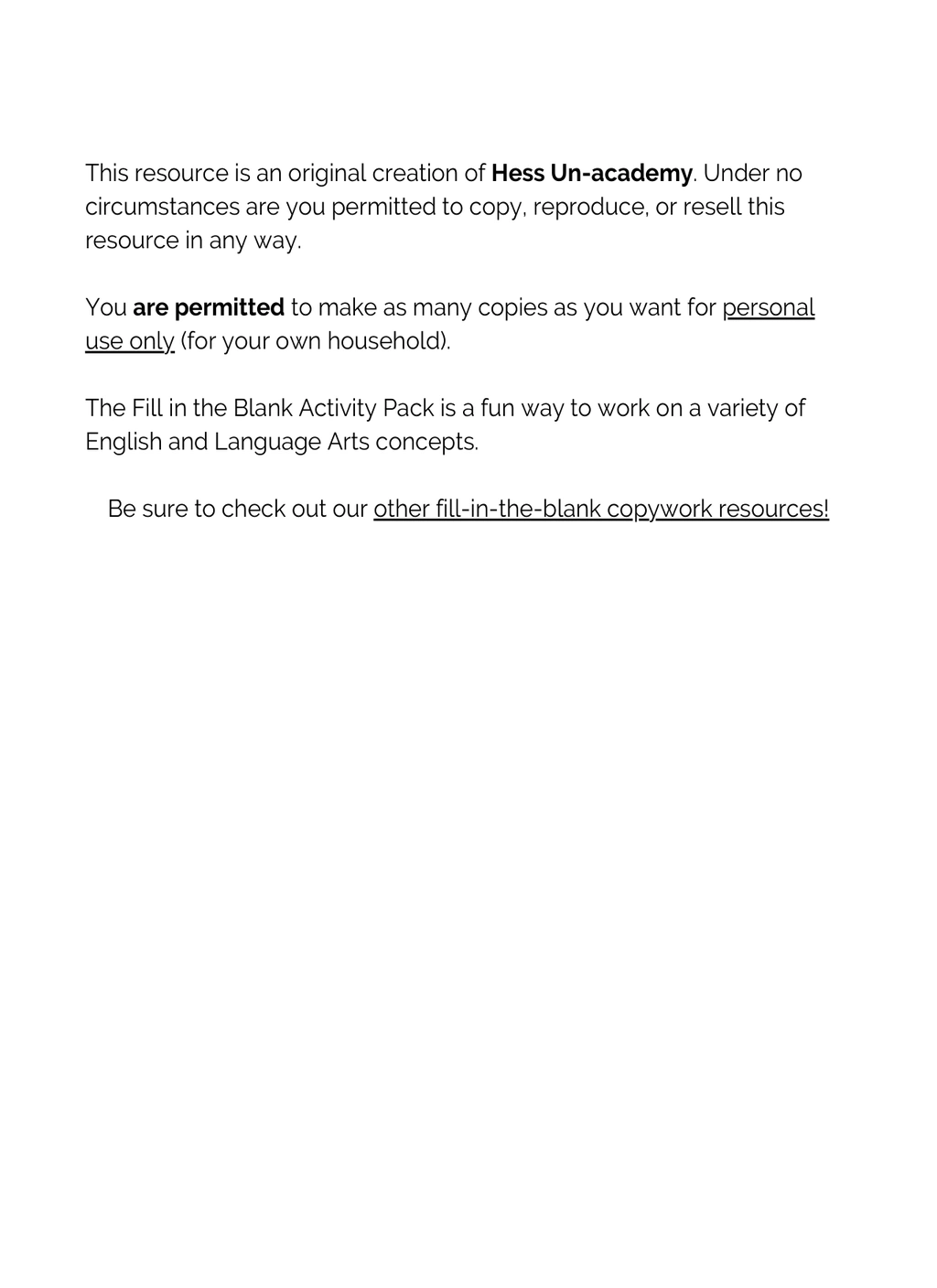 Fill in the Blank Bundle Regular - Image 2