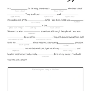 Fill in the Blank Version 2 Out of This World
