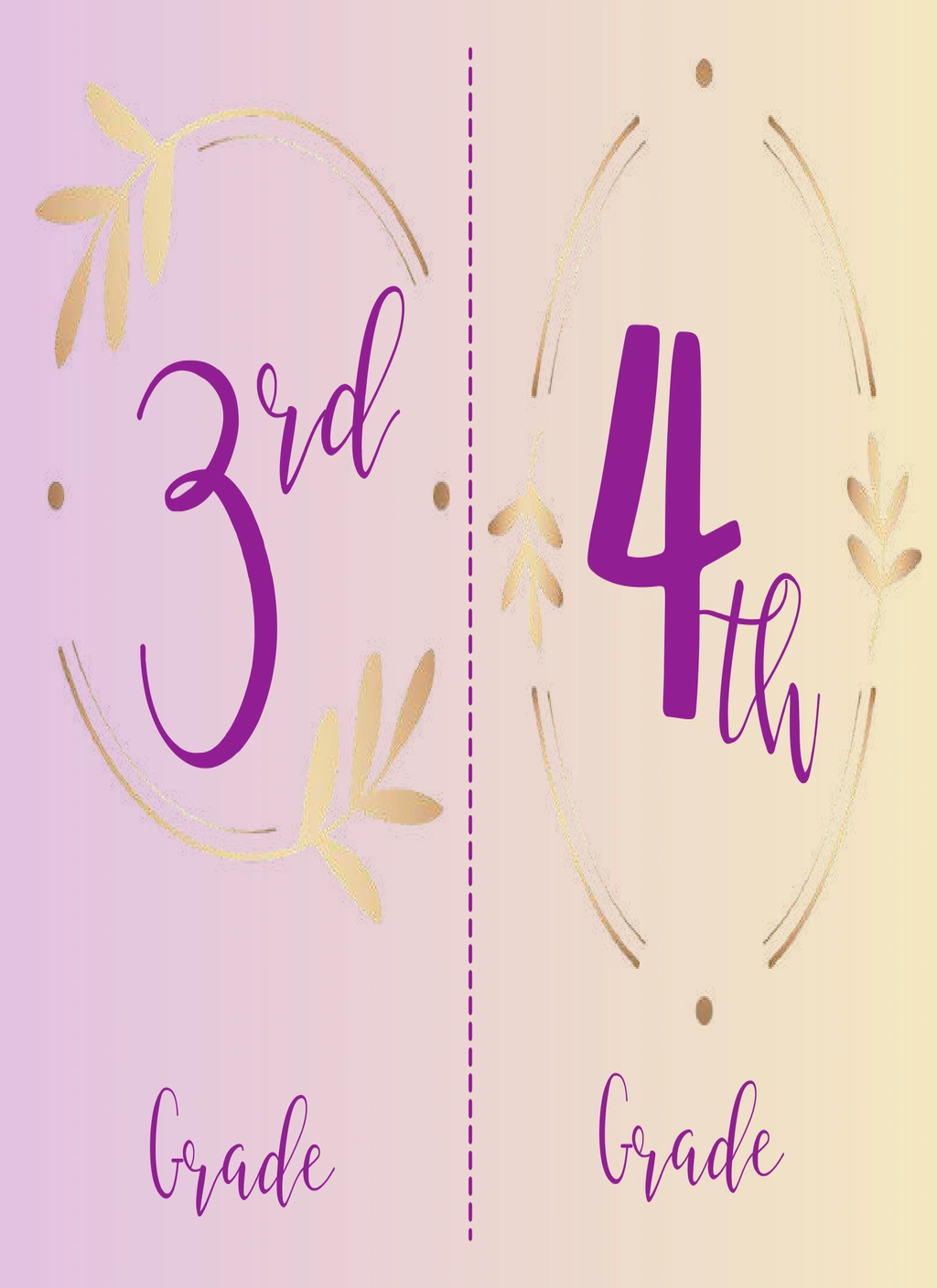 First Day of School Cards 4 First Day of School Cards - Image 4