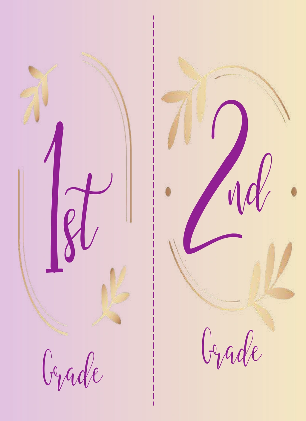 First Day of School Cards 3 First Day of School Cards - Image 3
