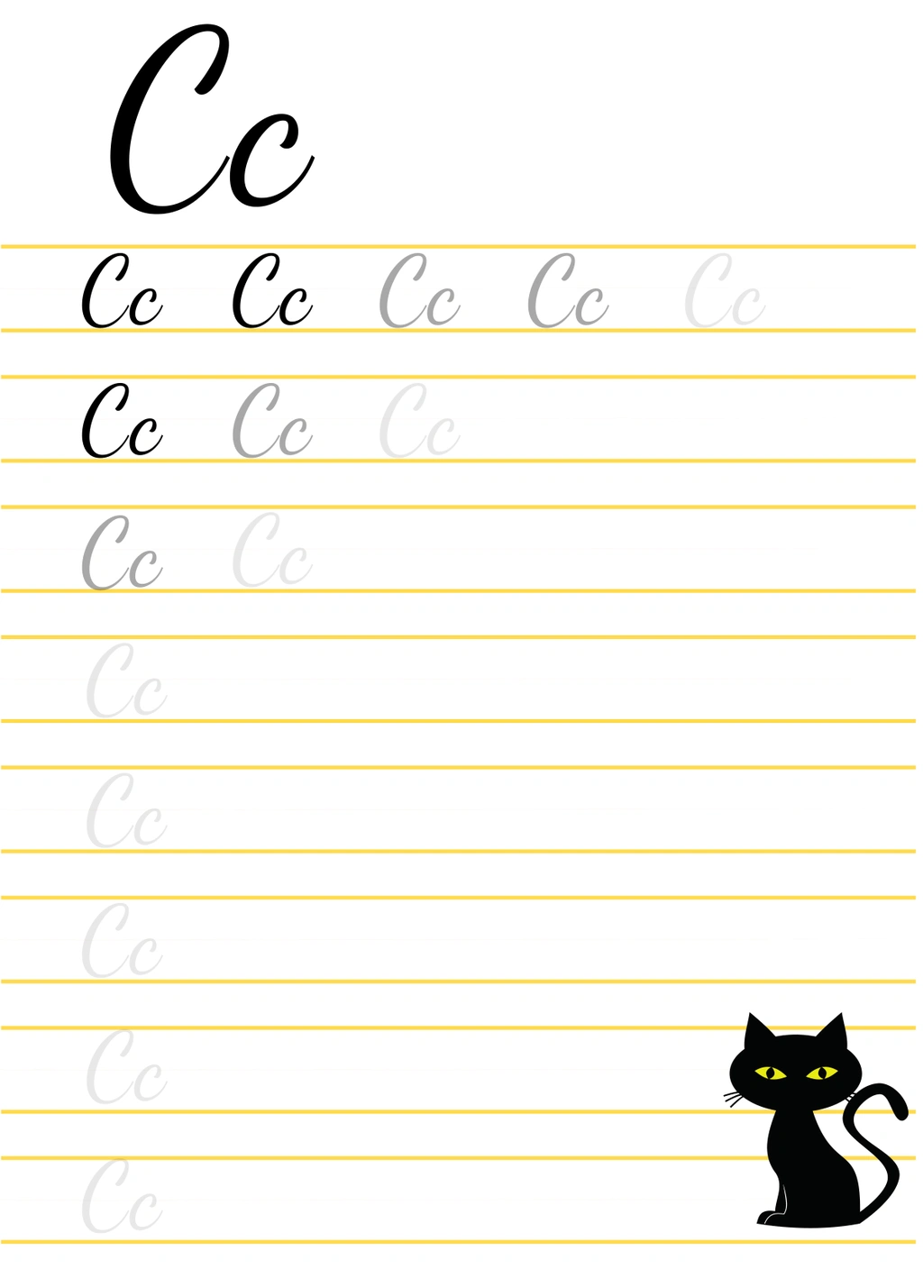 Halloween Cursive Packet 4 Halloween Cursive Packet - Image 4