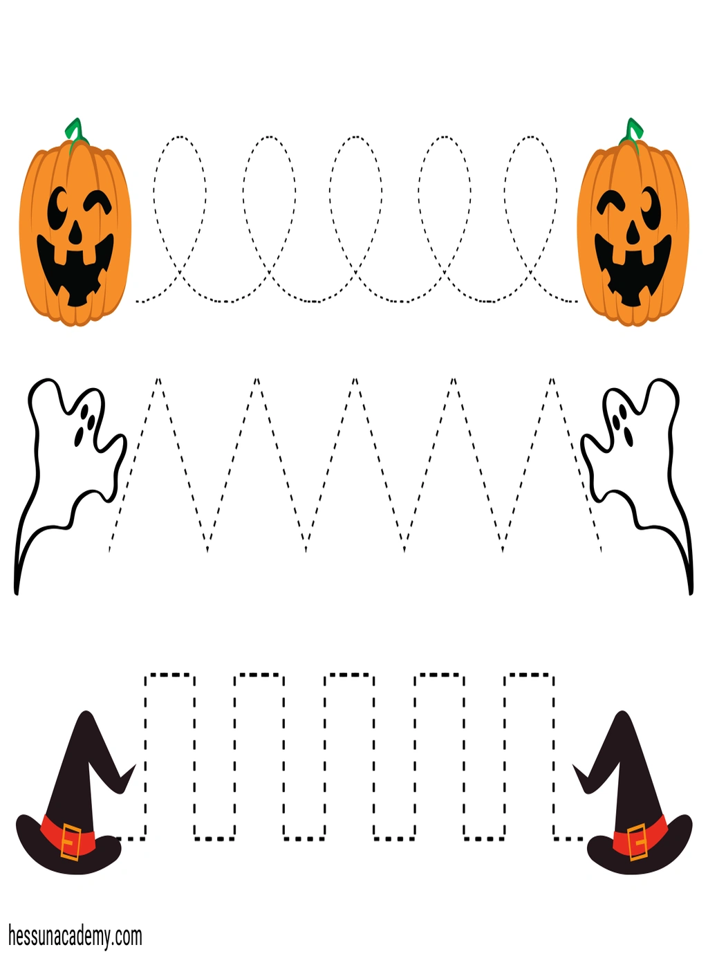 Halloween Pre-Writing and Line Tracing Activities 2 Halloween Pre-Writing and Line Tracing Activities - Image 2