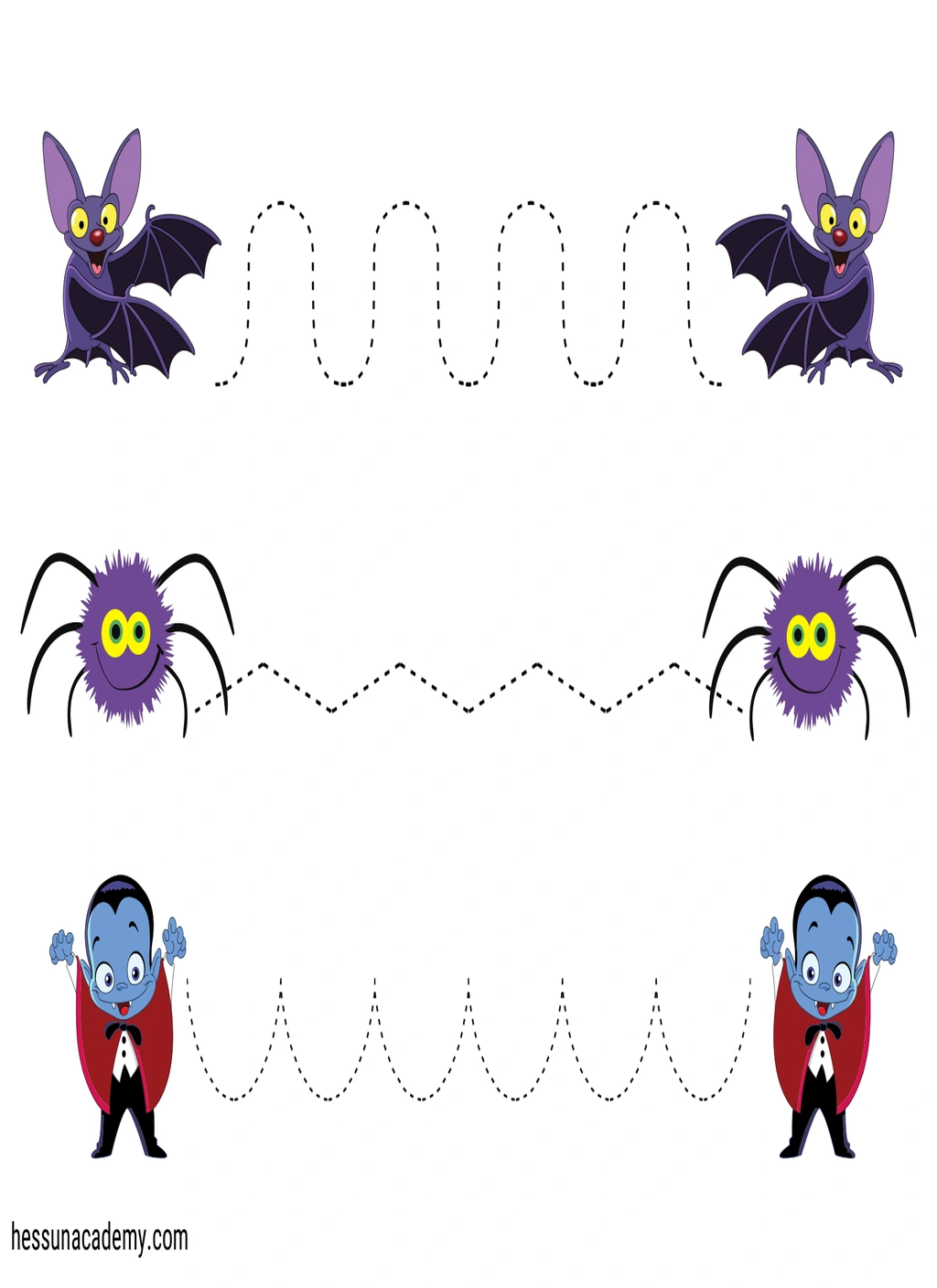 Halloween Pre-Writing and Line Tracing Activities 3 Halloween Pre-Writing and Line Tracing Activities - Image 3