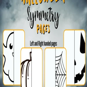 Halloween Symmetry Pages