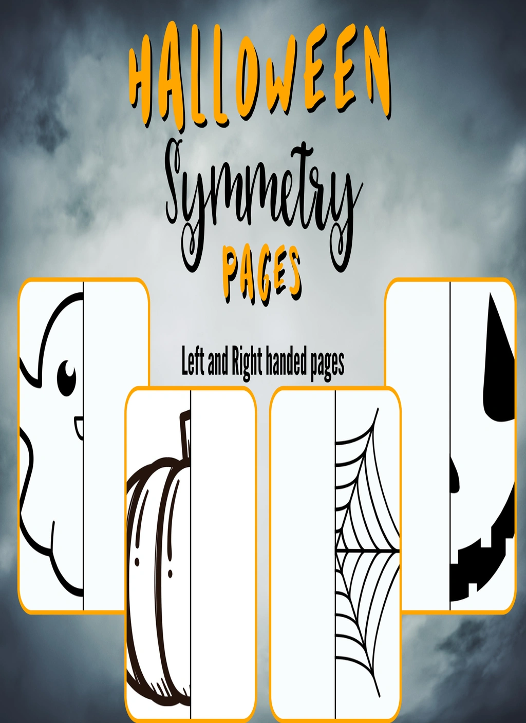 Halloween Symmetry Pages 1 Halloween Symmetry Pages
