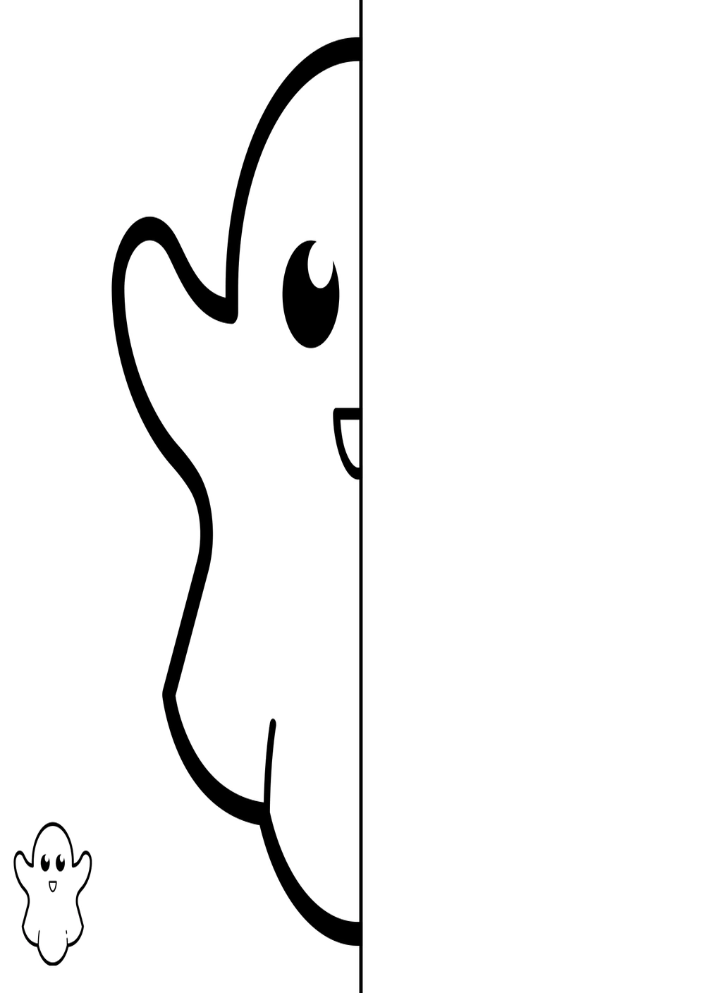 Halloween Symmetry Pages 2 Halloween Symmetry Pages - Image 2