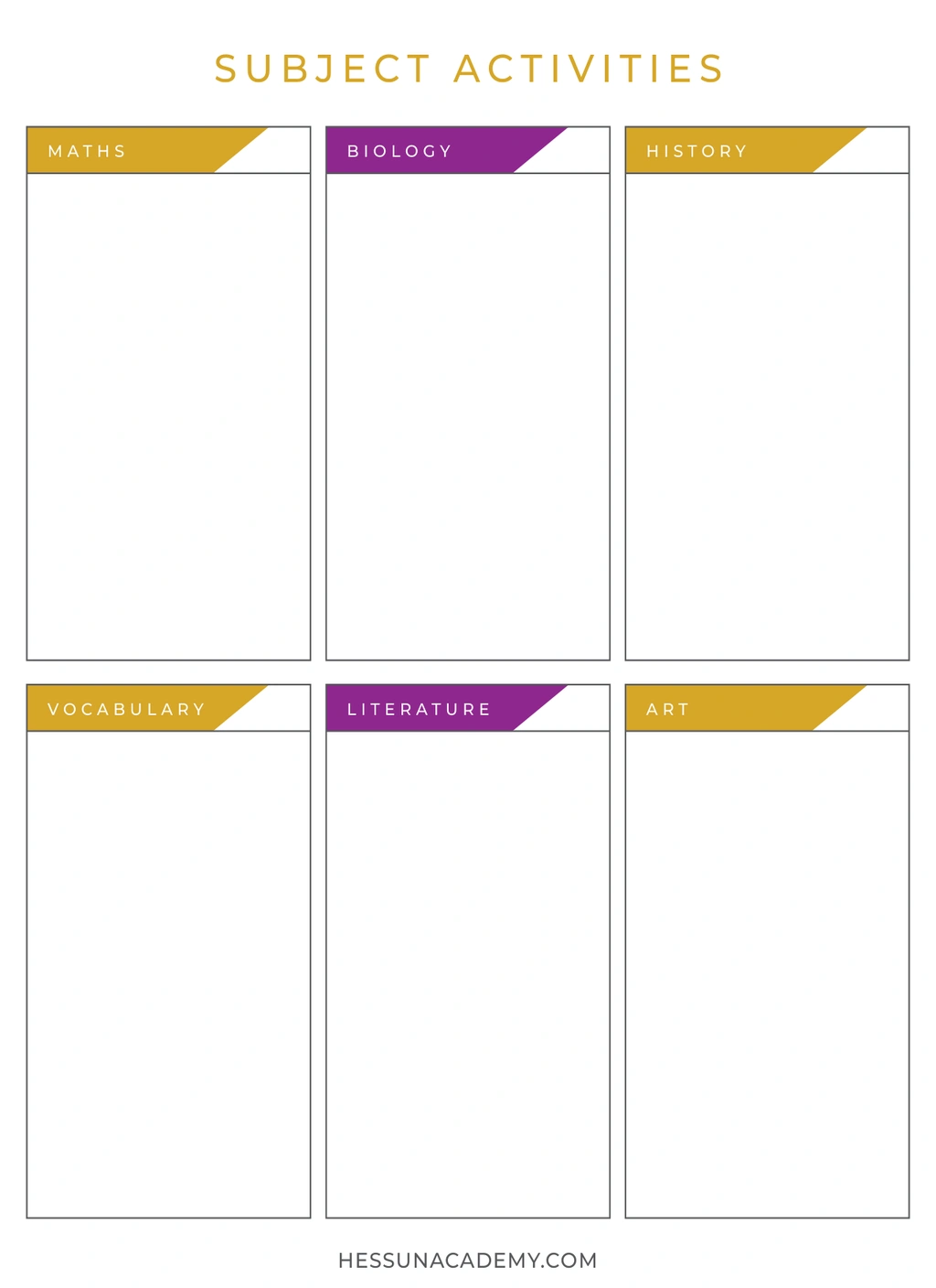 Unit Study Planner 4 Unit Study Planner - Image 4