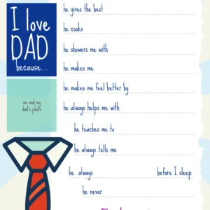 I Love Dad Because