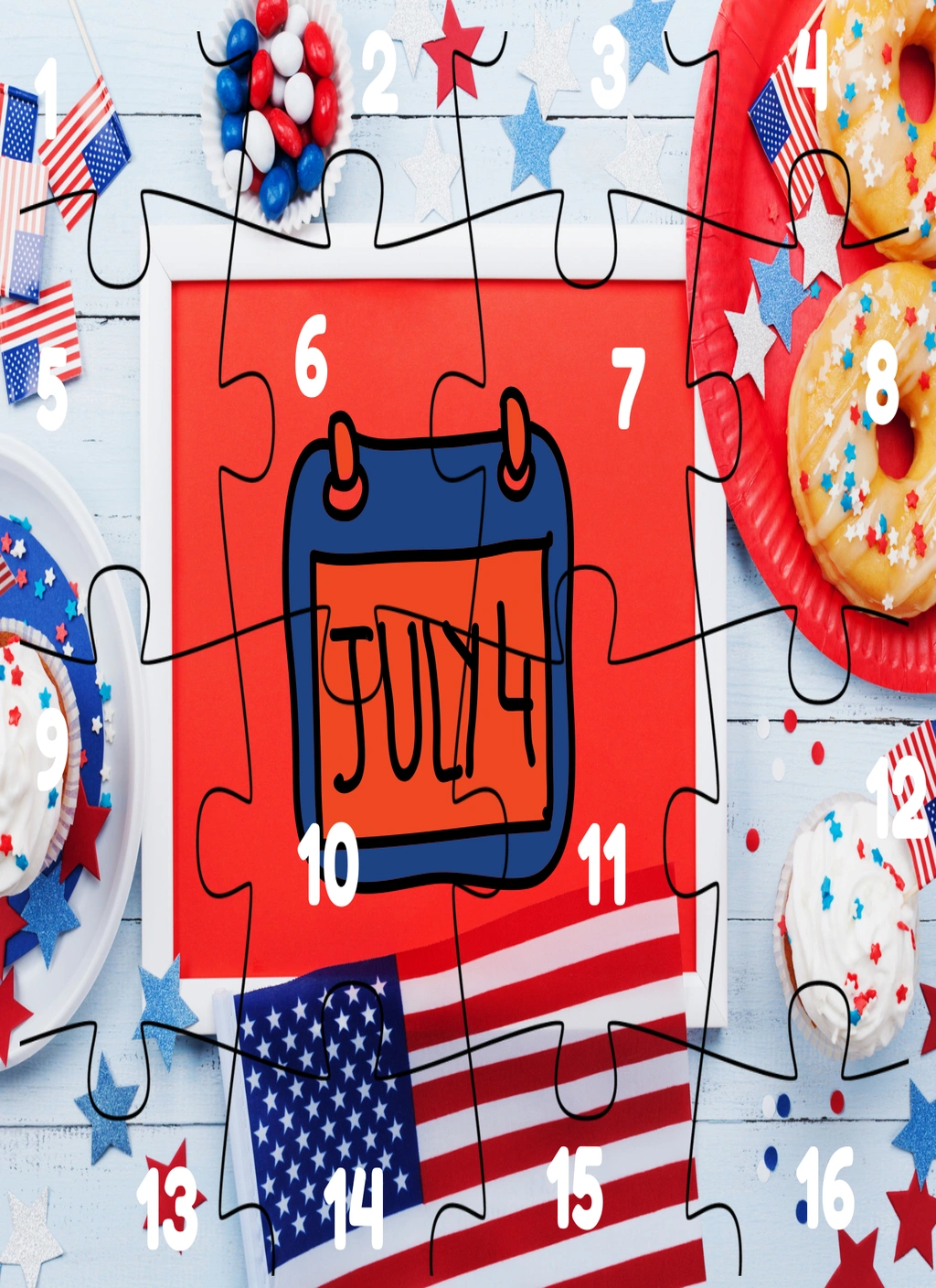 4th of July Printable Puzzles 4 4th of July Printable Puzzles - Image 4