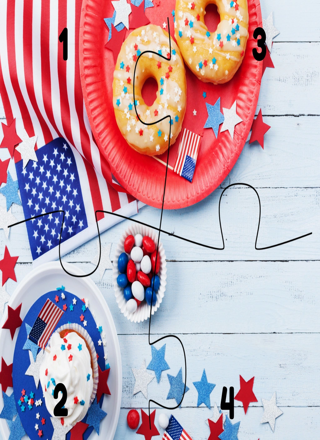 4th of July Printable Puzzles 2 4th of July Printable Puzzles - Image 2