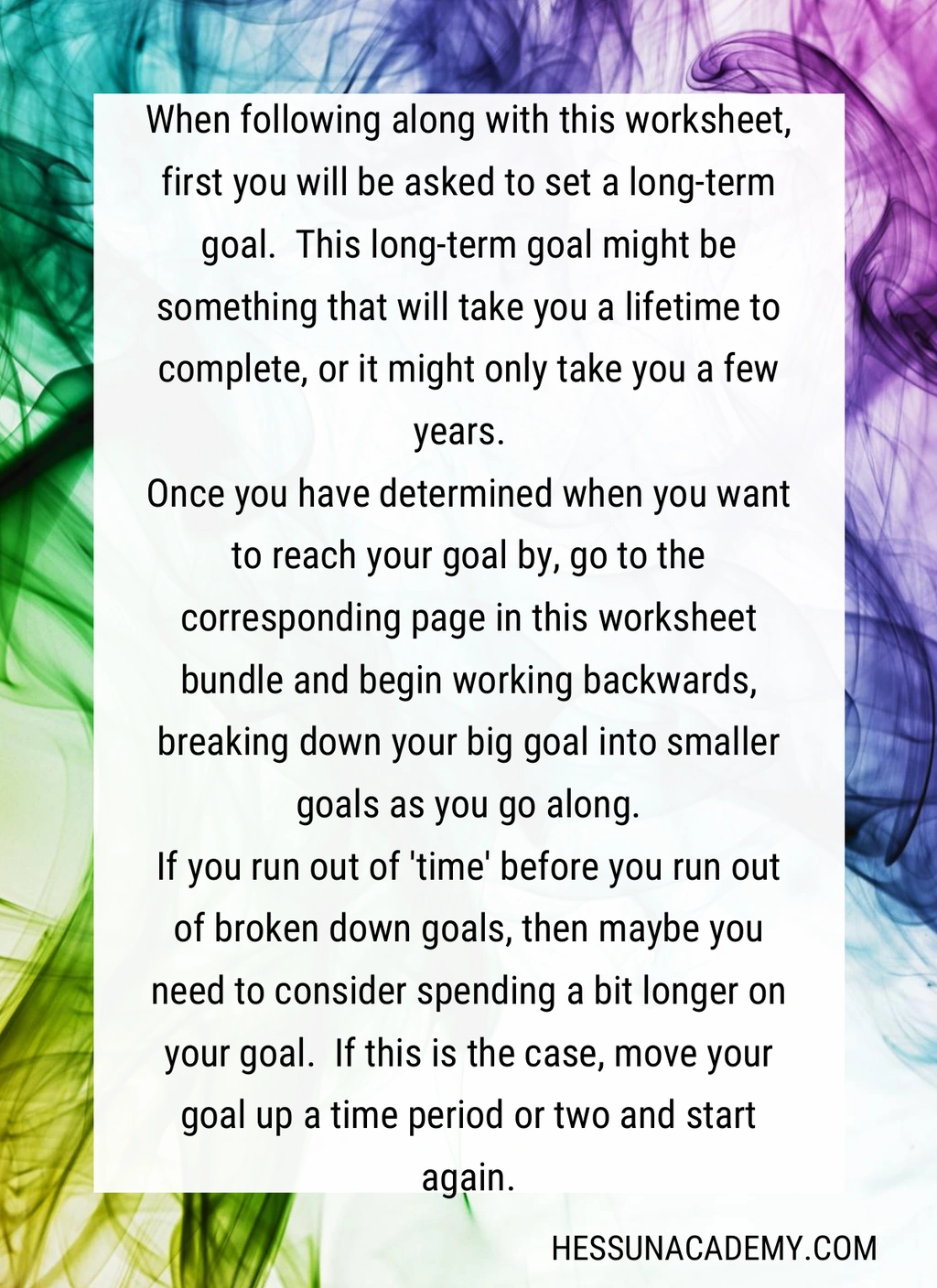 Goal-Setting Worksheets 3 Goal-Setting Worksheets - Image 3