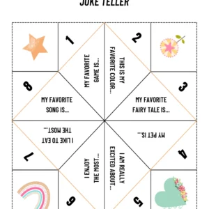 Joke Cootie Catcher (Kid Activities)