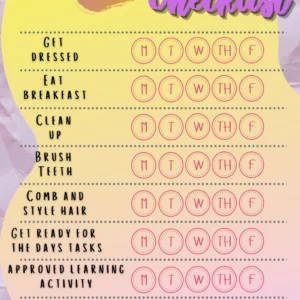Morning Time Checklist