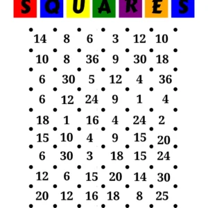 Multiplication Squares
