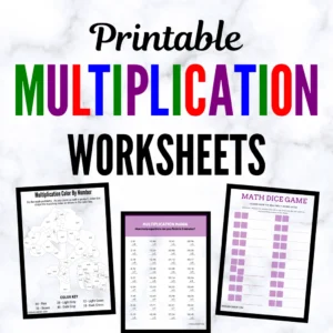 Multiplication Worksheets and Games