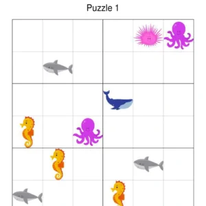 Sea Life Sudoku (Math)