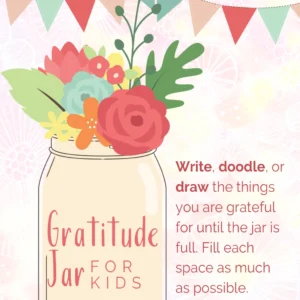 Paper Gratitude Jar Activity