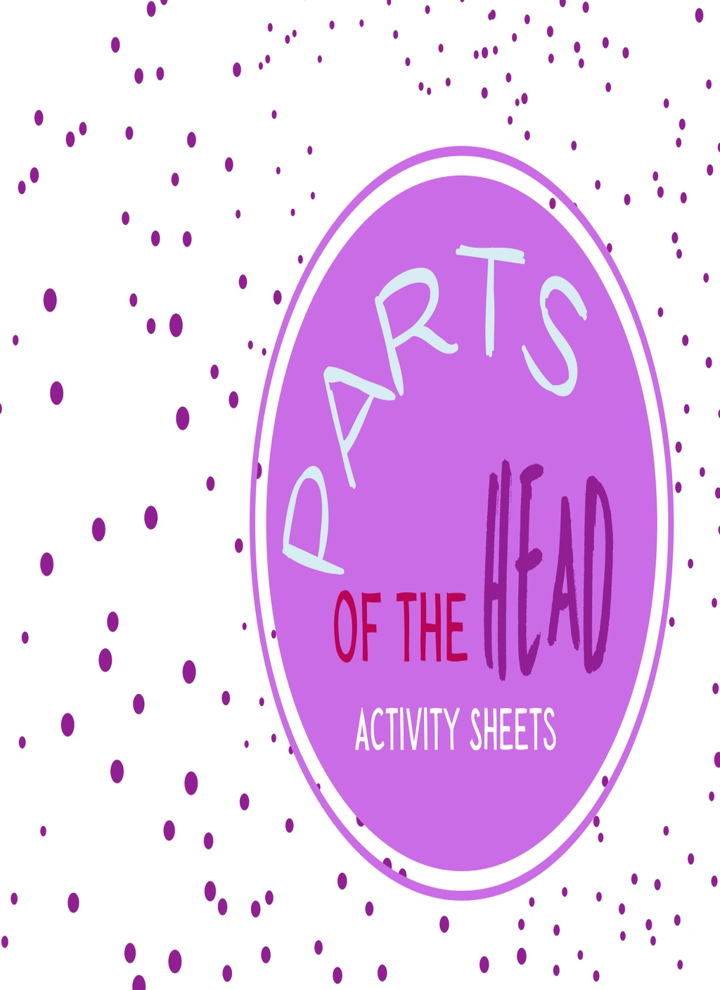 Parts of the Head Activity Bundle 1 Parts of the Head Activity Bundle