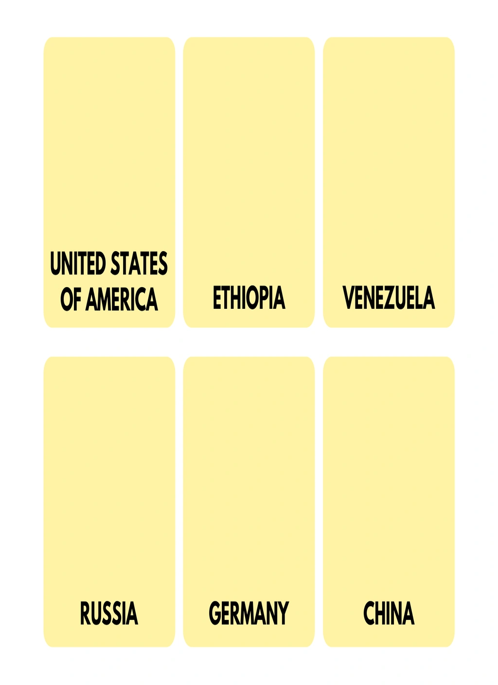Flags of the World Printable Flashcards / Matching Game 3 Flags of the World Printable Flashcards / Matching Game - Image 3