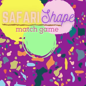 Safari Matching and Sorting Pack for Preschoolers