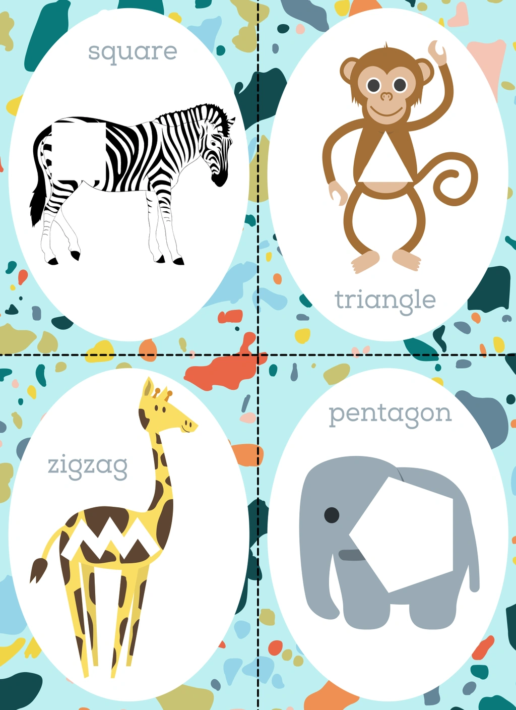 Safari Matching and Sorting Pack for Preschoolers 2 Safari Matching and Sorting Pack for Preschoolers - Image 2