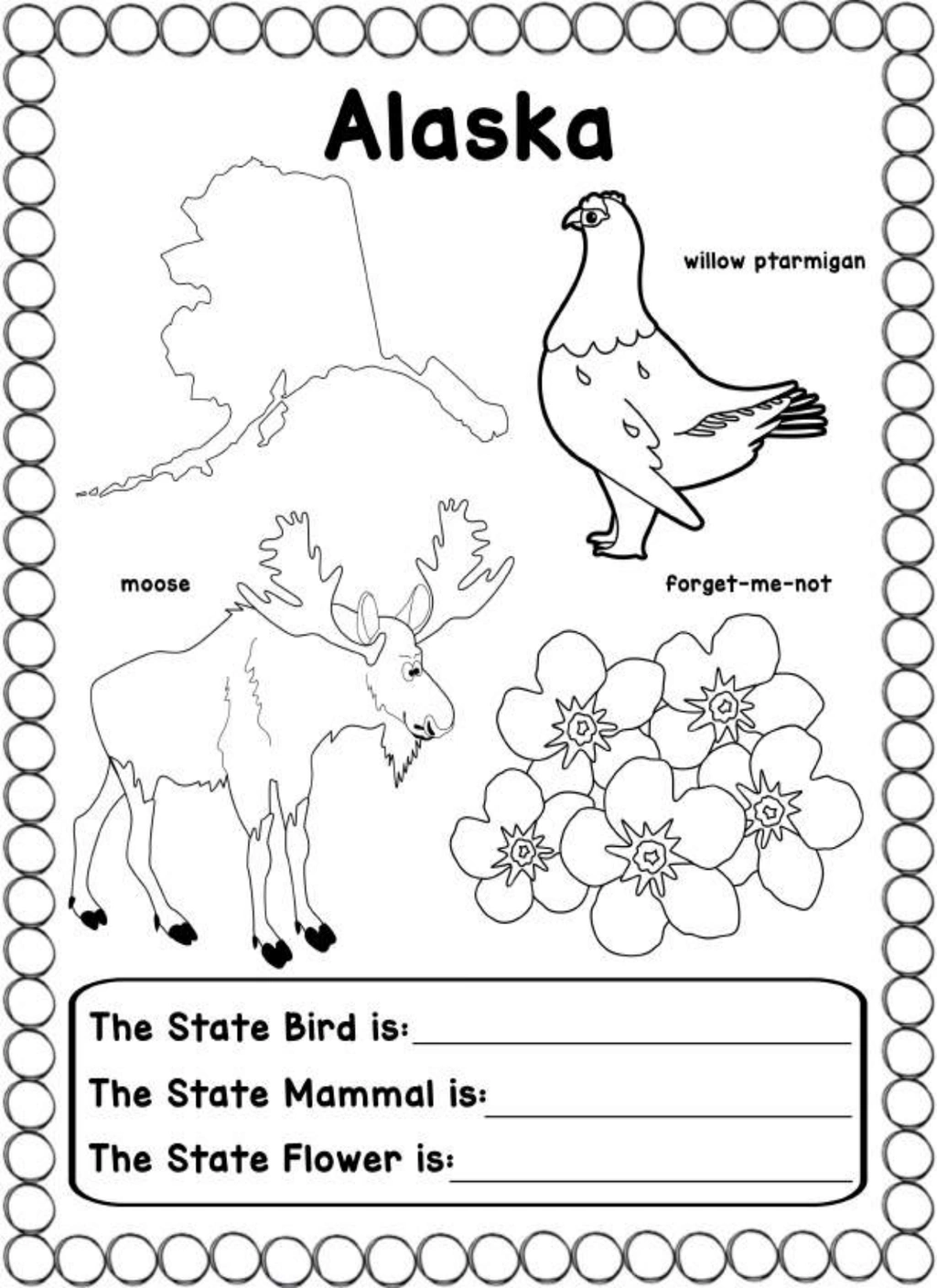 50 States Coloring Book 2 50 States Coloring Book - Image 2