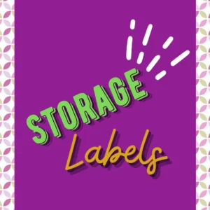 Storage Labels