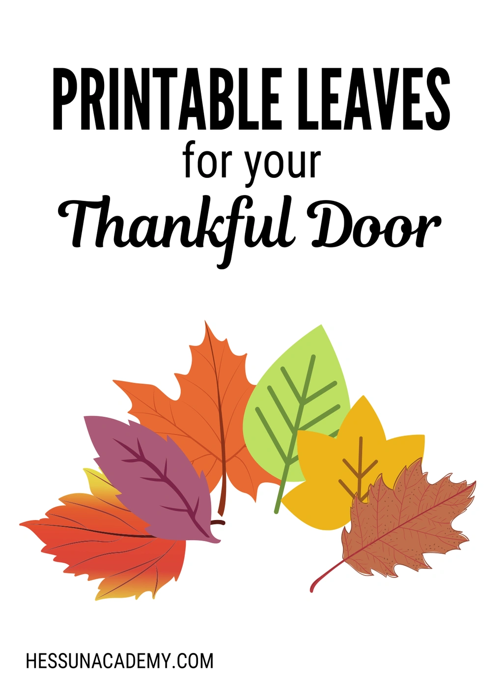 Thankful Door Leaves 1 Thankful Door Leaves
