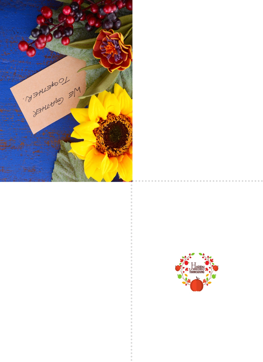 Thanksgiving Cards (Thanksgiving) 3 Thanksgiving Cards (Thanksgiving) - Image 3